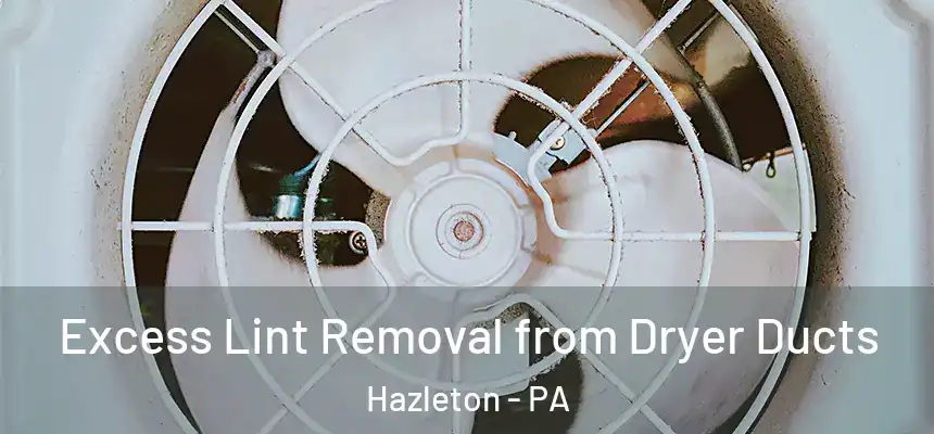  Excess Lint Removal from Dryer Ducts Hazleton - PA